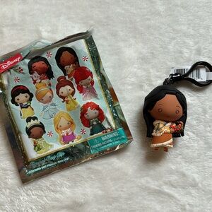 Disney Christmas Pocahontas 3D Bag Clip Charm